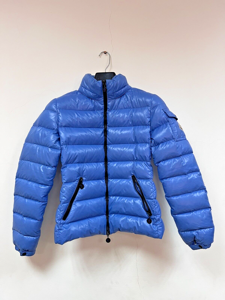 Moncler Bady Giubbotto bady Quilted Down Shirt Puffer Jacket Sky Blue Size 1