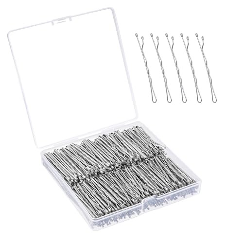 360 Silver Bobby Pins 2 Inch for Secure Strong Hold Hair Styling