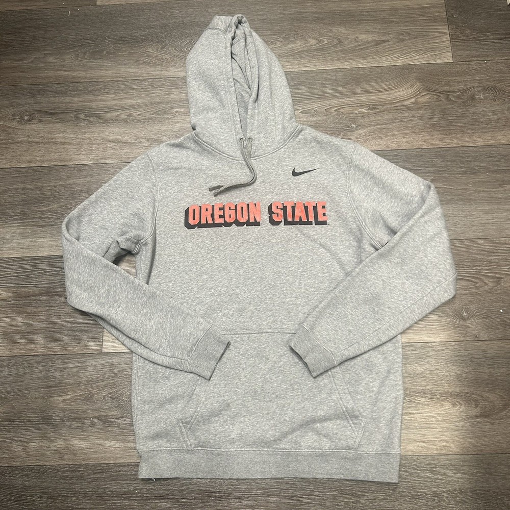 Oregon State Beavers Nike Heather Gray Medium NCAA Hoodie