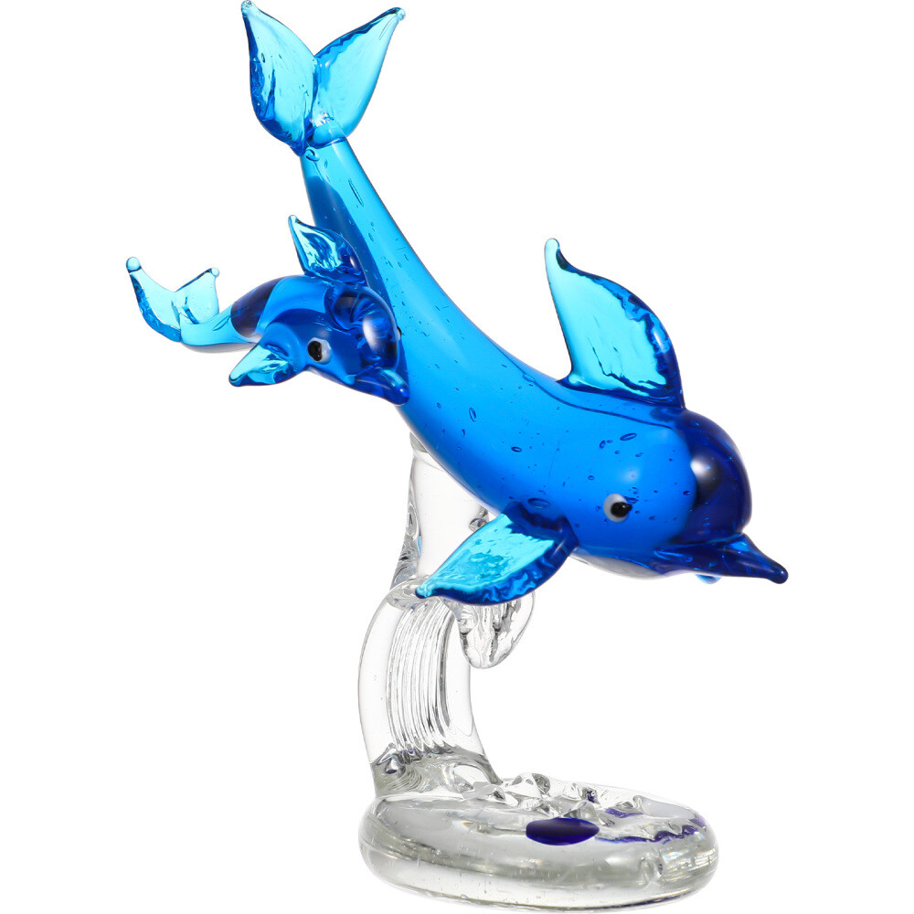 Accessories The Office Gifts Glass Dolphin Creative Decor Miss Man