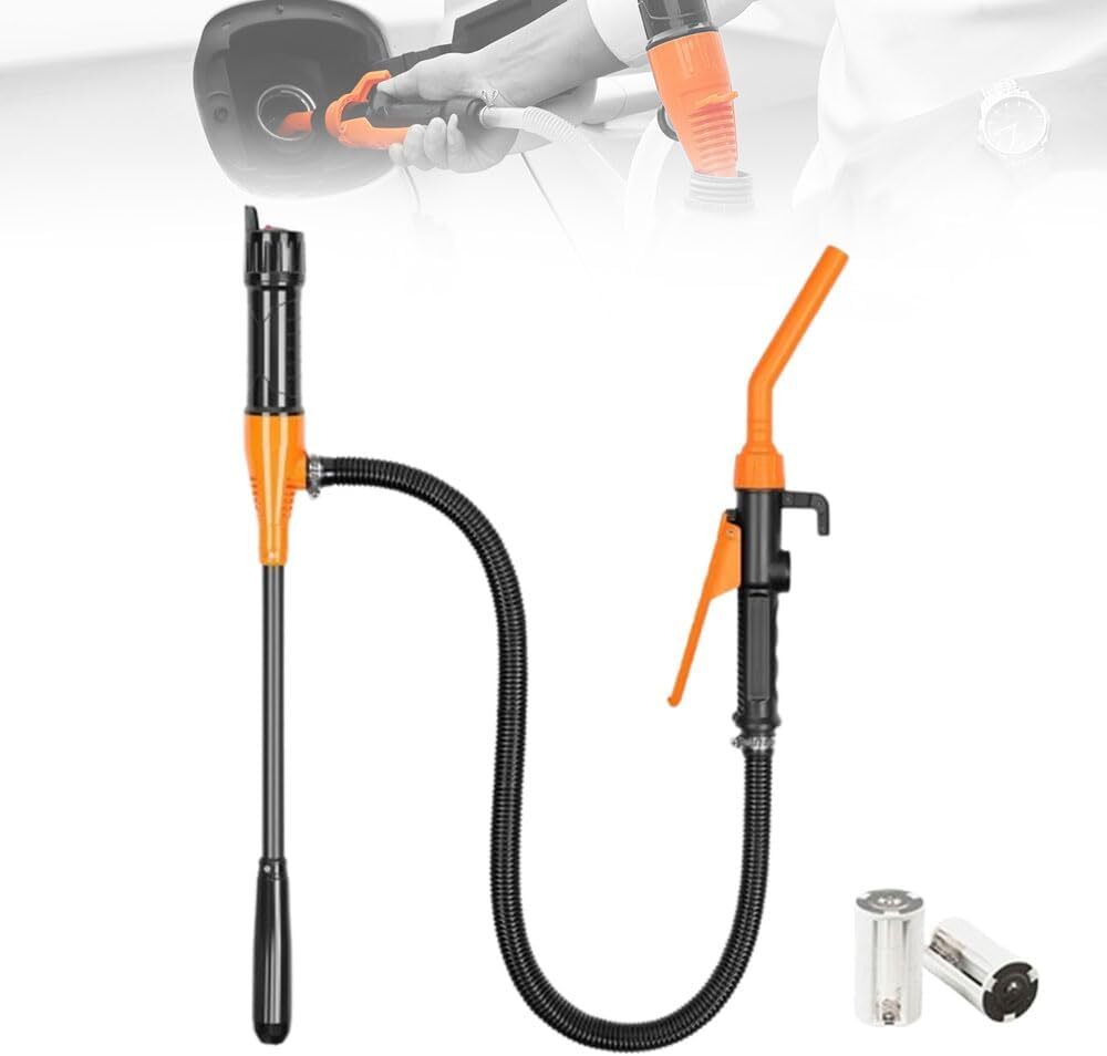 US Portable Power Battery Pump Upgraded Battery Operated Electric Siphon Pump Wa