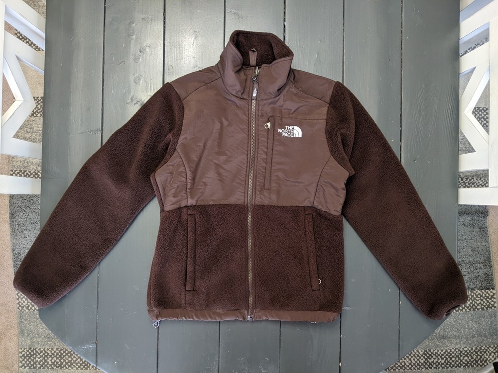 The North Face Womens XS Brown Polartec Full-Zip Fleece Jacket