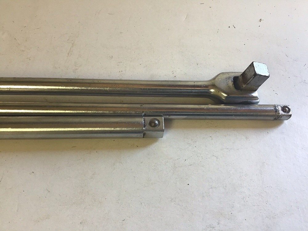 17-inch Breaker Bar with 18-inch and 10-inch Extension Bars