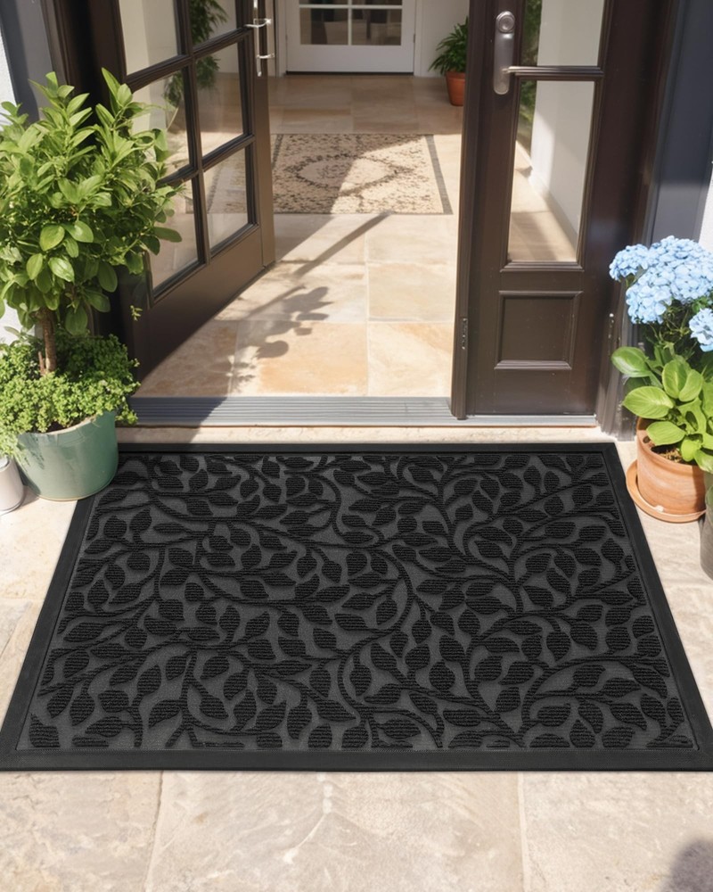 Color & Geometry 24x35 Outdoor Door Mat for Dirt and Debris at Entrances