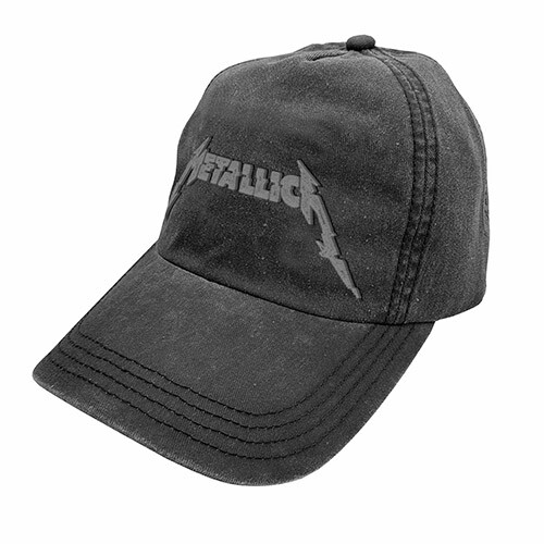 Metallica Washed Black Hat Cap Embroidered Denim Fathers Day Christmas Gift