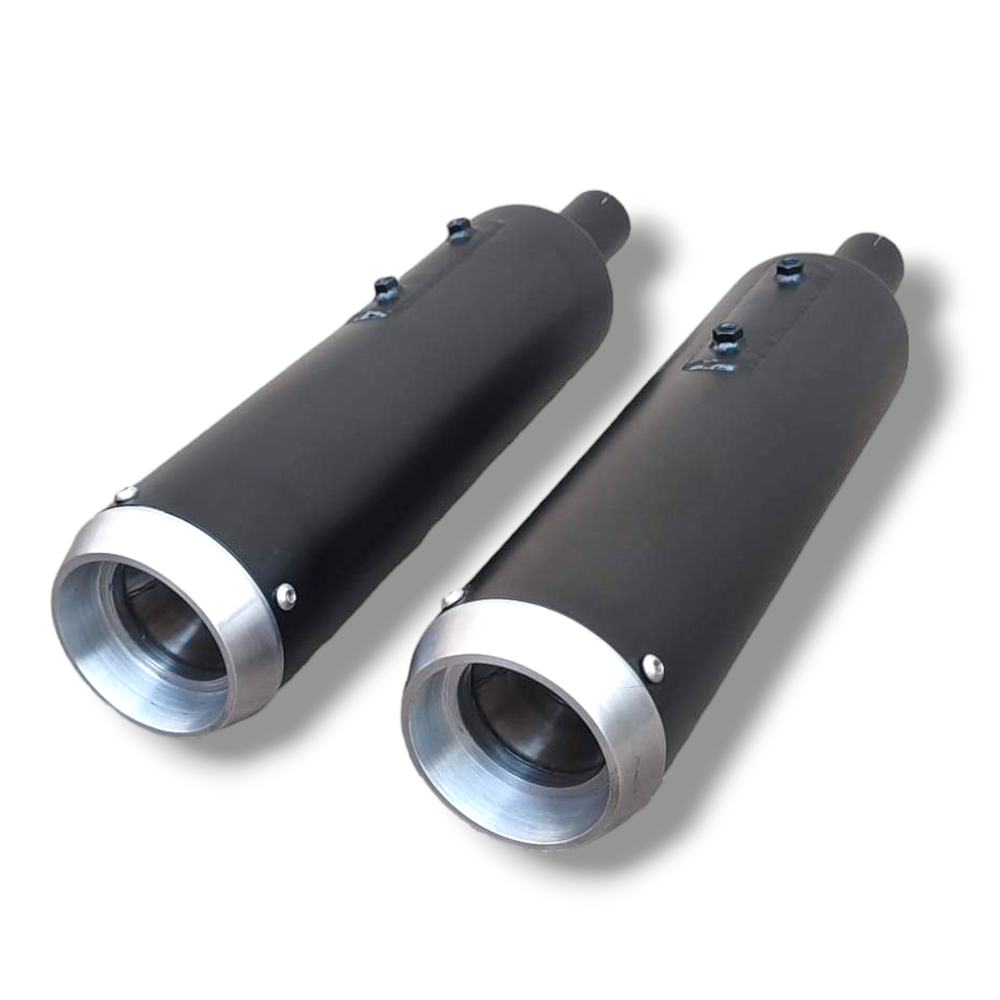 Custom Exhaust Muffler Buffles Royal Enfield Super Meteor 650