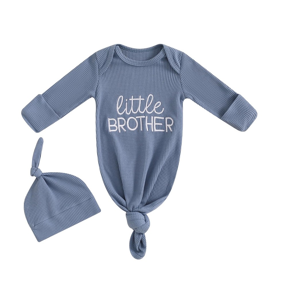 Newborn Boy Girl Coming Home Outfit Baby Infant Sleeper Gown Nightgown Outfit...