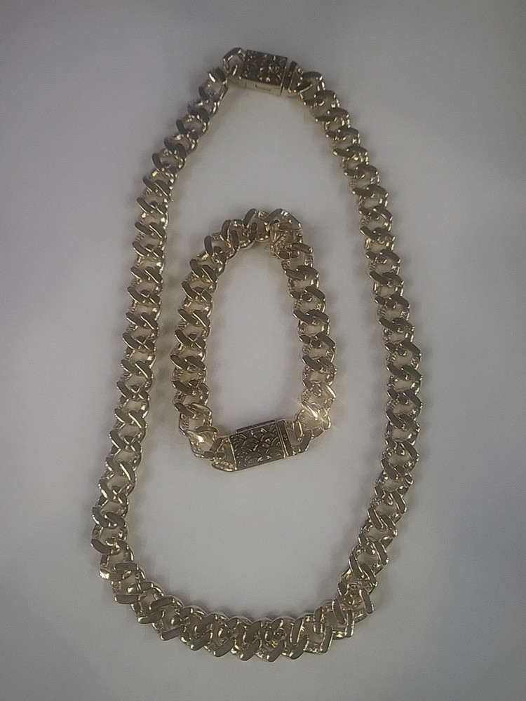 chain and bracelet set