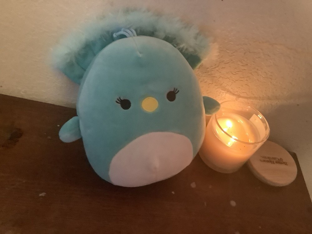 Squishmallows Tiff the Teal Peacock 8 inch Plush Toy