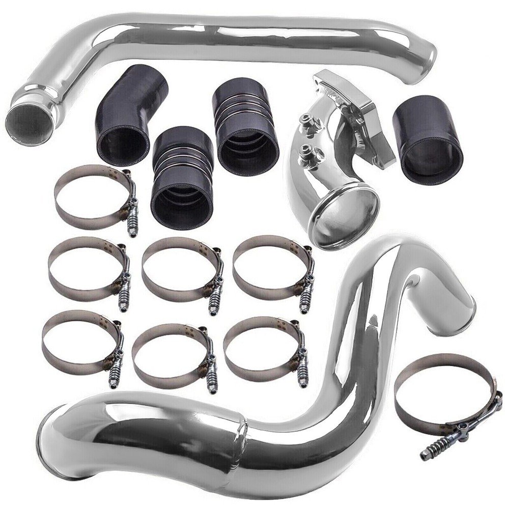 Turbo Intercooler Pipe Kit with Intake Elbow for 03-07 Ford F250 6.0L Powerstroke Diesel