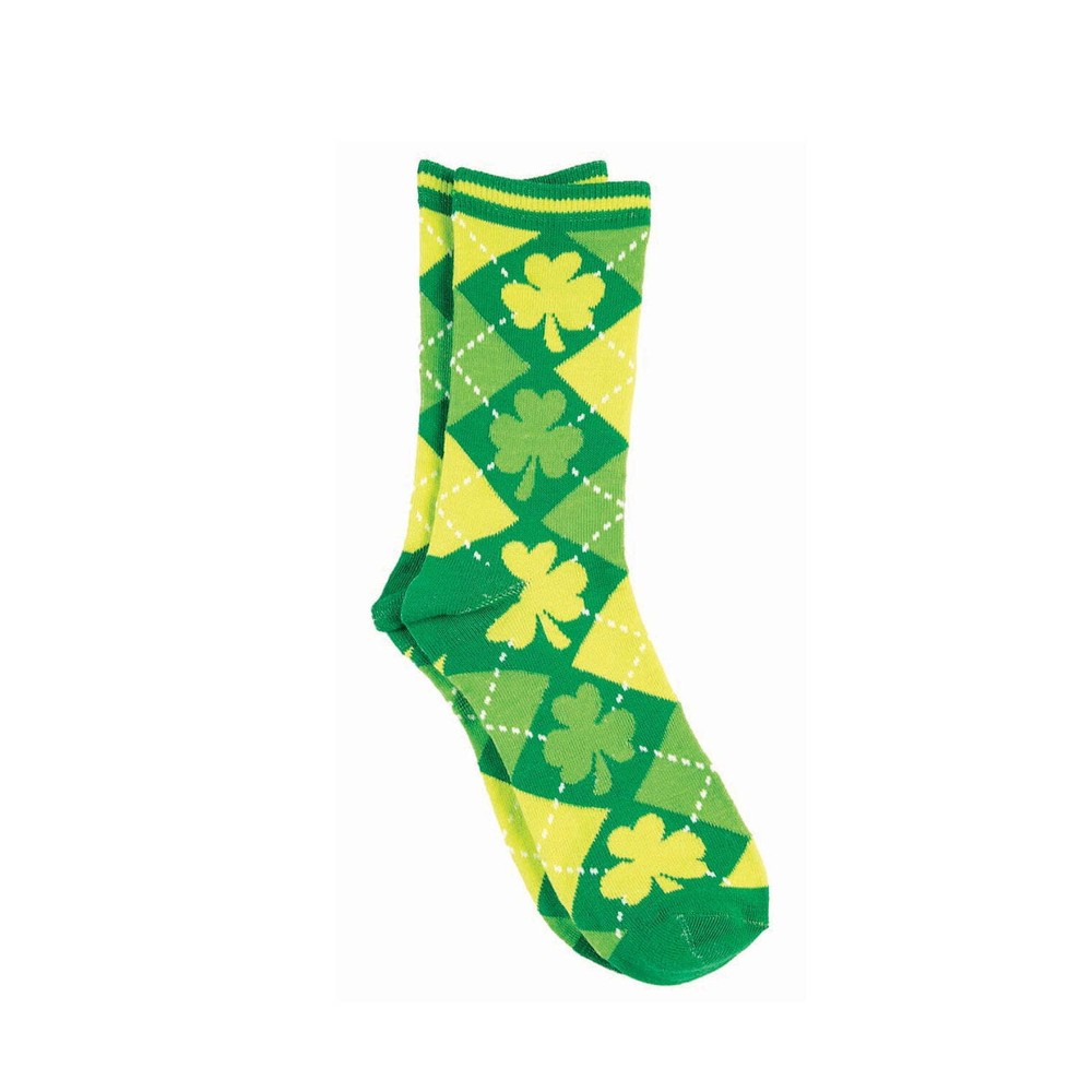Luck O' the Irish Socks St Patrick's Day Fancy Dress Halloween Costume Accessory