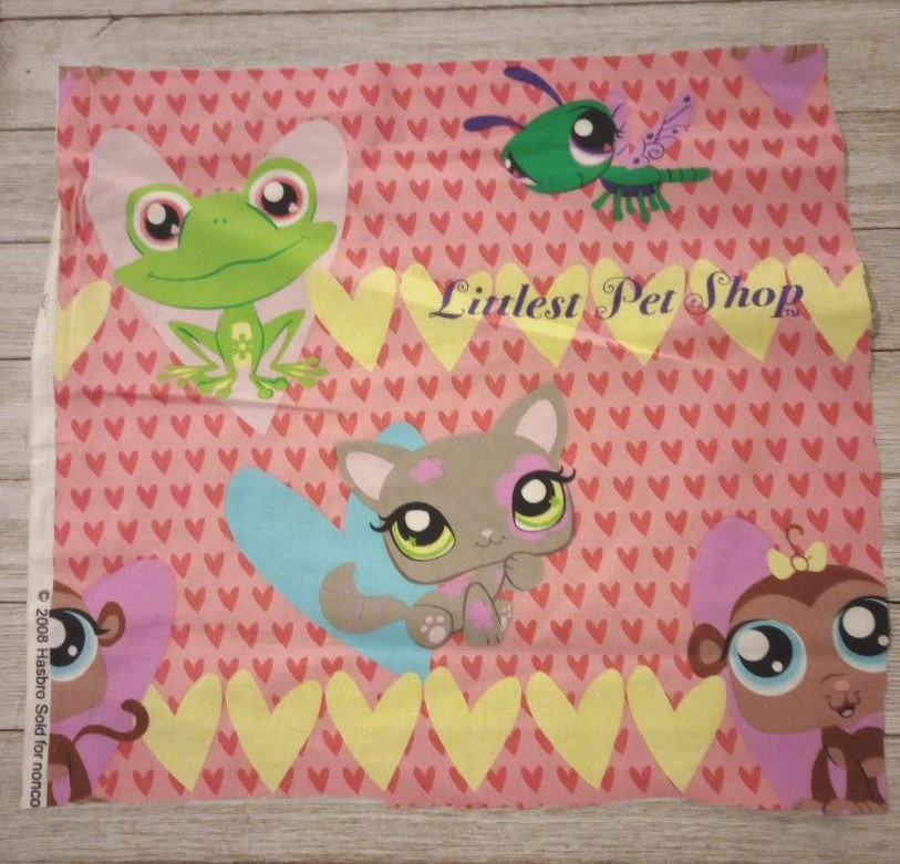 littlest pet shop fun fabric length dragonfly piece 13 x 11 inch 1pc