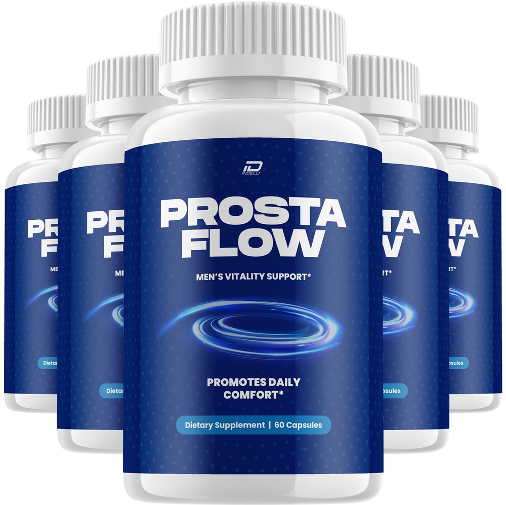 (5 Pack) ProstaFlow Supplement for Men – Prosta Flow Advanced Formula Supplement