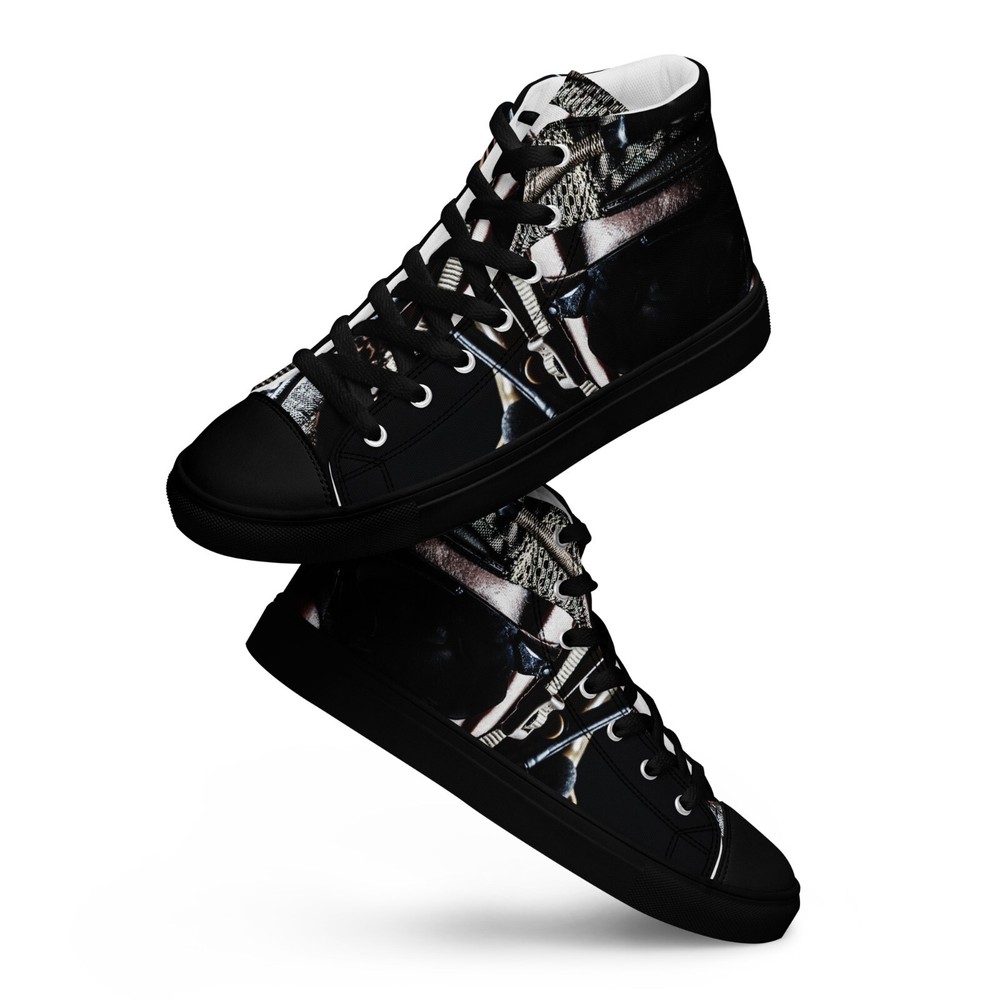 UVelsi USA Special Edition High Top Sneakers for Men - Real Men's Shoes