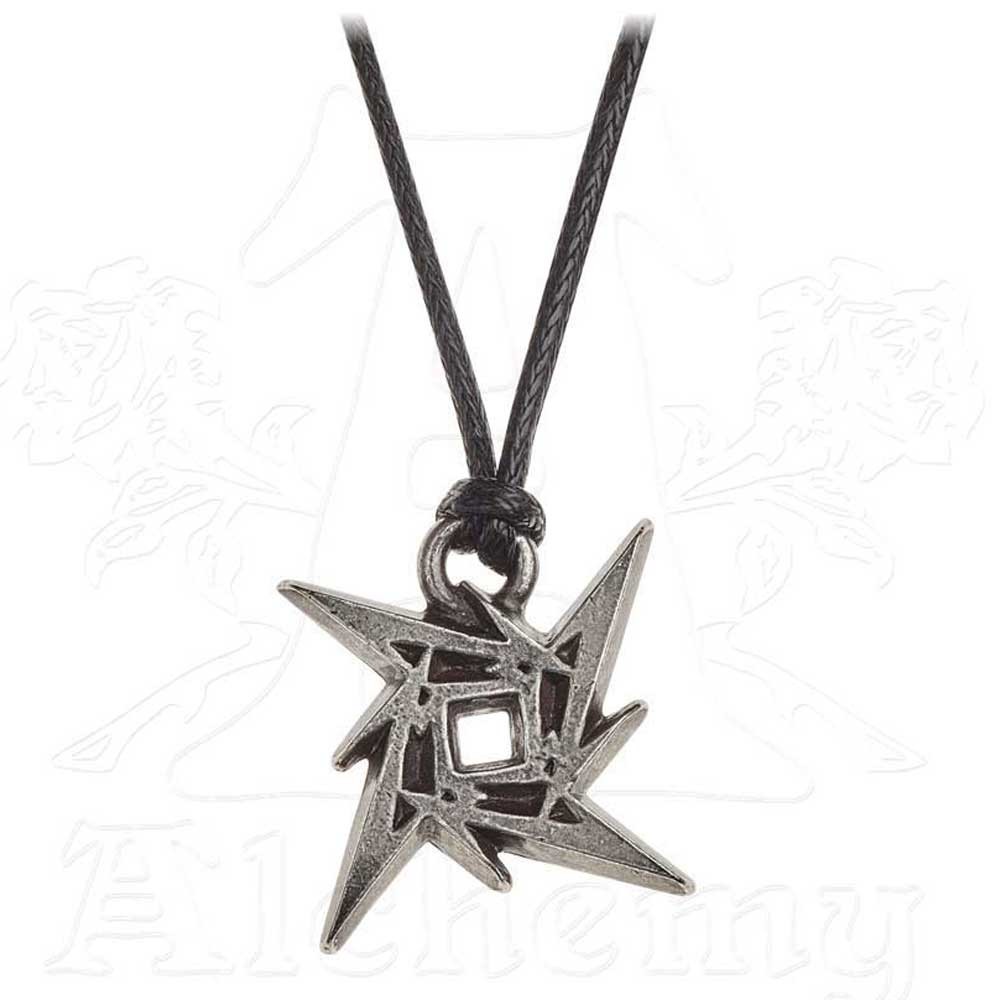 Metallica Alchemy Ninja Star Pendant Necklace Official One Size