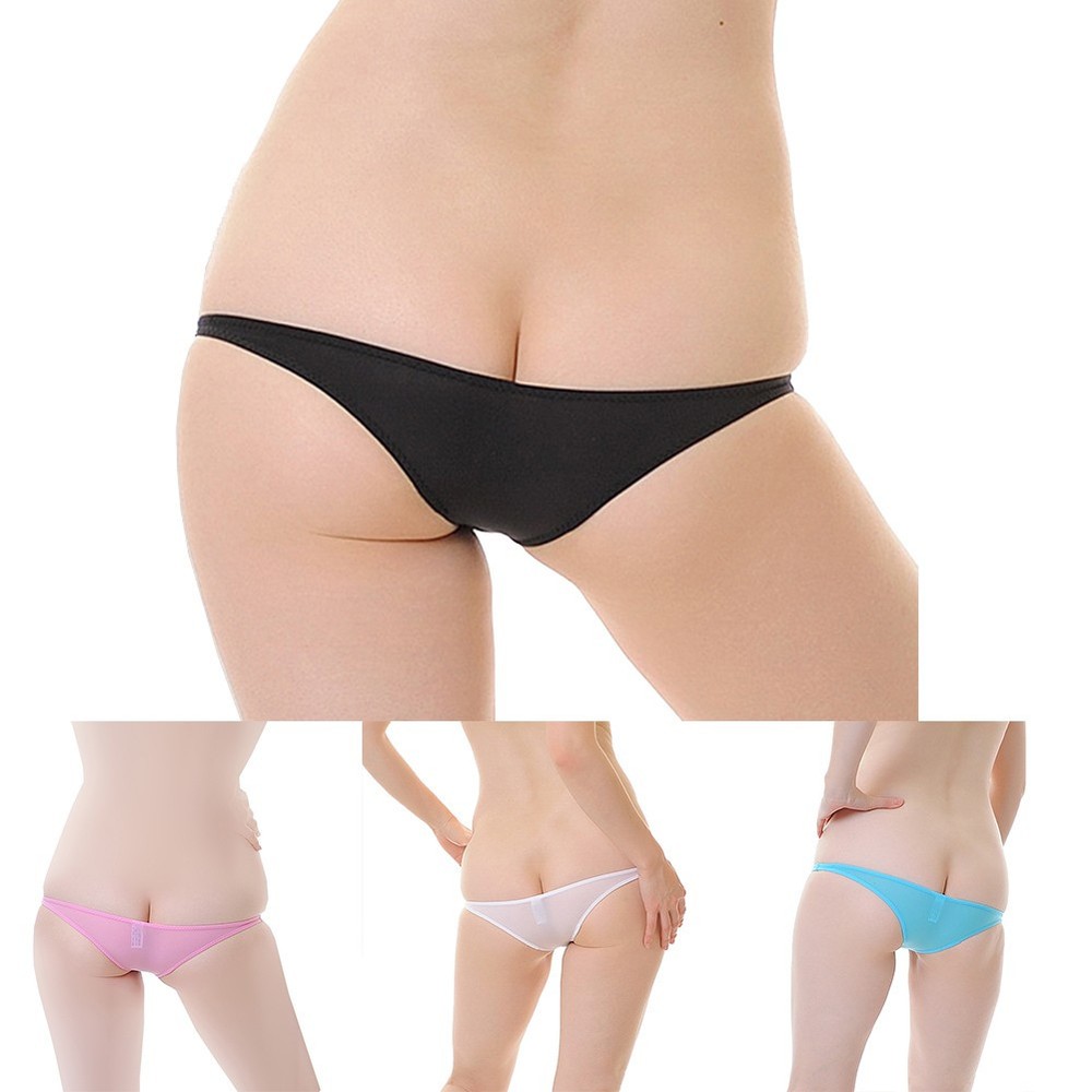 Sheer Thongs Knickers Briefs,Women Sexy See-Through Panties G-string Underwear