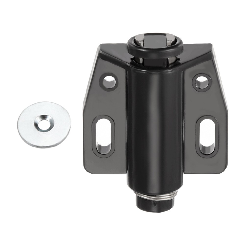 47x38mm Cabinet Magnets Latch - 1 Pack - Nylon Door Catch - Black