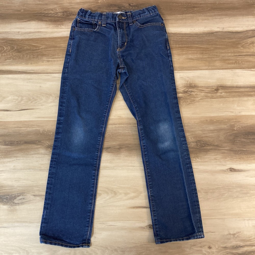 Old Navy Jeans Boys Size 12 Skinny Blue Adjustable Waist Youth 26