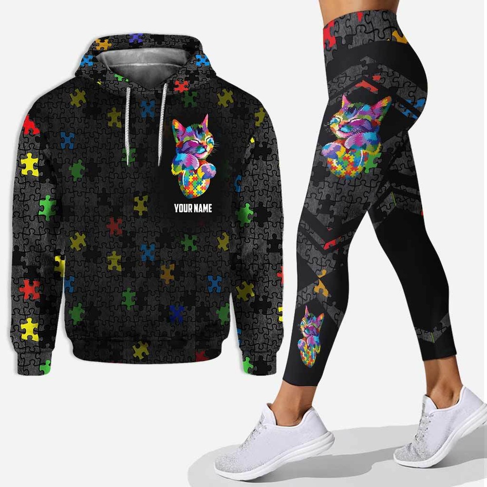 Personalized Autism Awareness Hoodie And Leggings