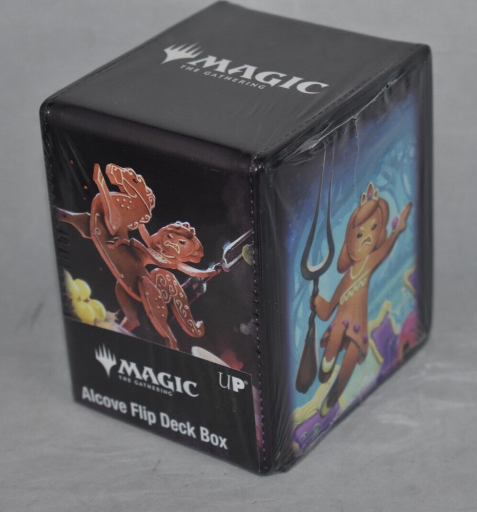 Ultra Pro Wilds of Eldraine FOOD FIGHT Alcove Flip Deck Box WOE WOC Gingerbread