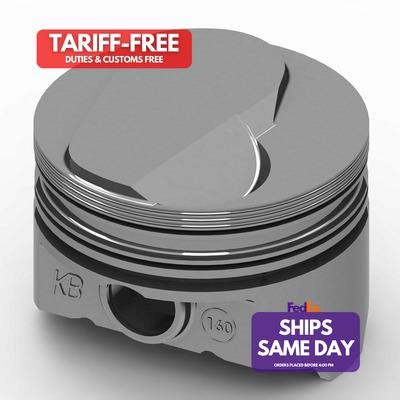 Kb Pistons KB160.060, Set of 8 Aluminum Bbc Domed Piston Set 4.185 Bore +17Cc