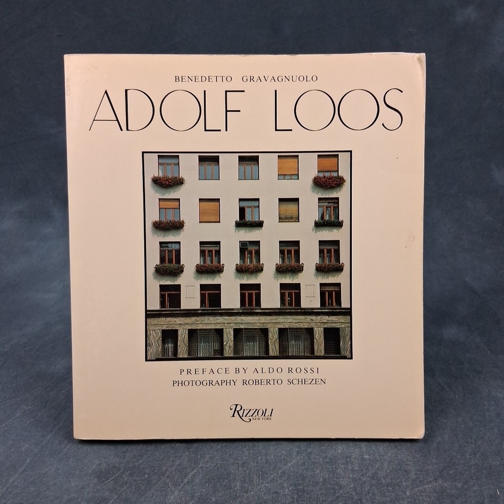 Adolf Loos Theory and Works Rizzoli PB Architecture Monograph Illus