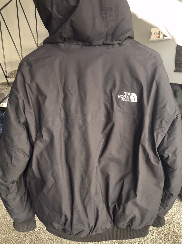 The North Face Mens Hyvent Hooded Down Jacket Size L Black
