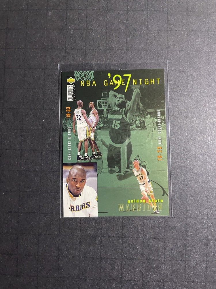1997-98 UD Collectors Choice Joe Smith Game Card #164 - Golden State Warriors