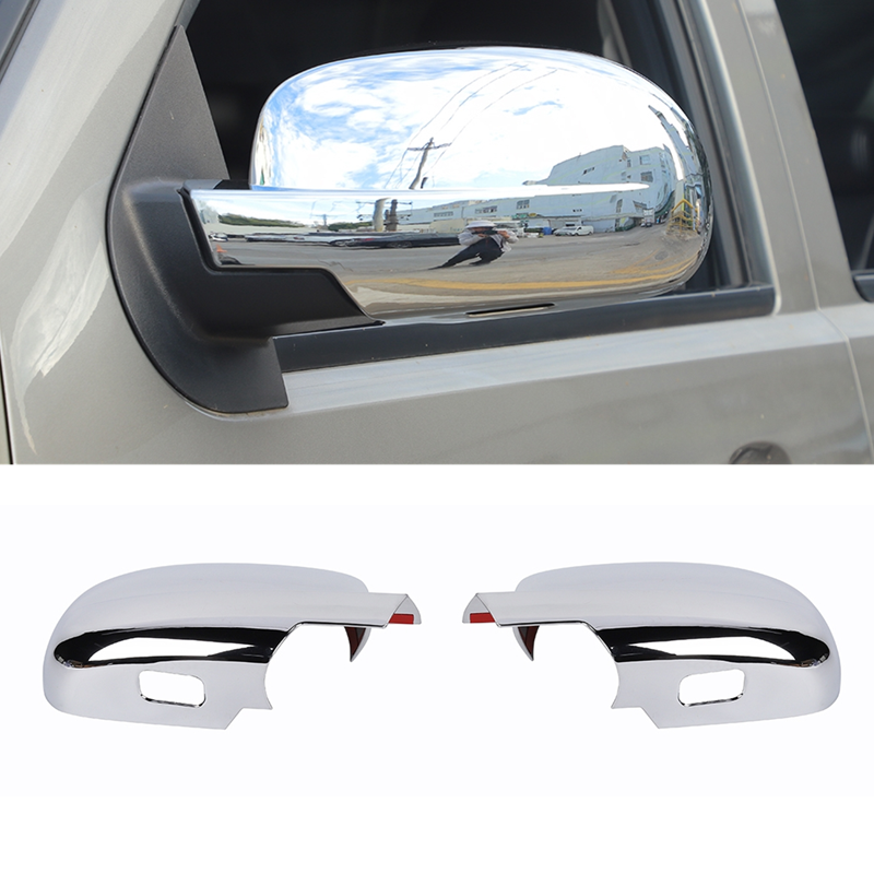Chrome Rearview Mirror Cover for Chevy Suburban Avalanche Silverado GMC Yukon 2007-2013