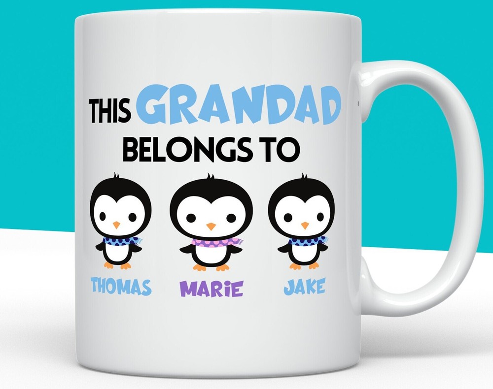 This Grandad Belongs To Fathers Day Mug Birthday Grandad Grandad Gift Grandad