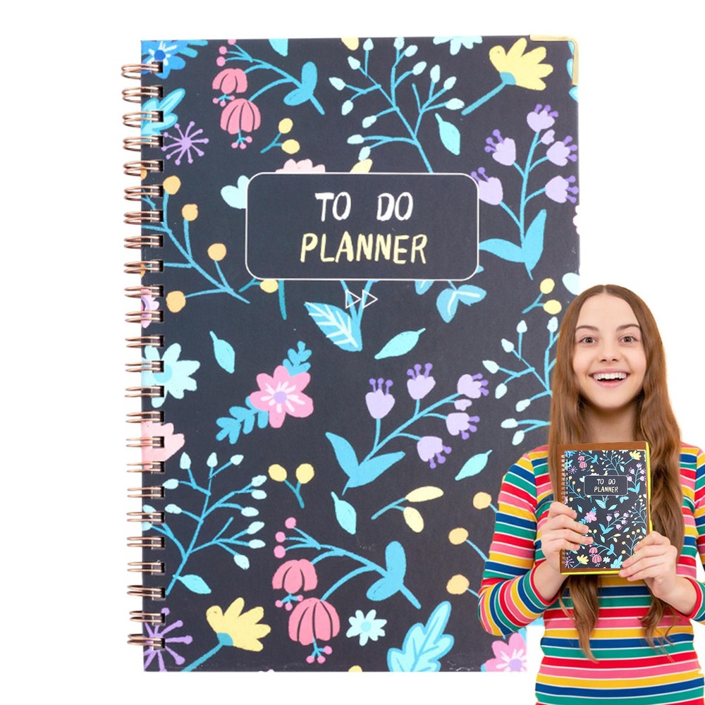 Spiral Daily Planner Notebook A5 Daily Planner Multi-Functional Smooth thrifty