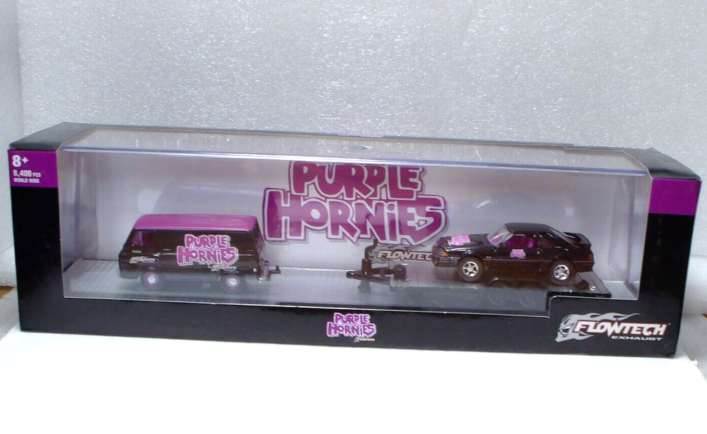 M2 Machines 1965 Ford Delivery Van & 1988 Ford Mustang GT 1:64 Diecast