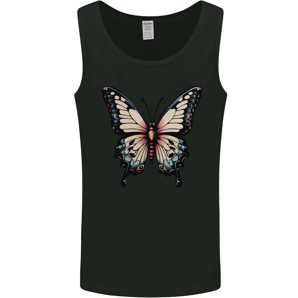 A Stunning Butterfly Mens Vest Tank Top