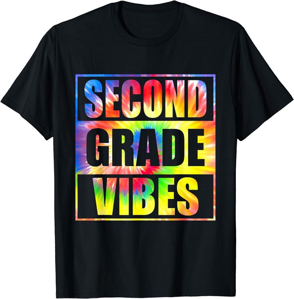 Second Grade Vibes School Team Retro Sweet Funny Gift Unisex T-Shirt