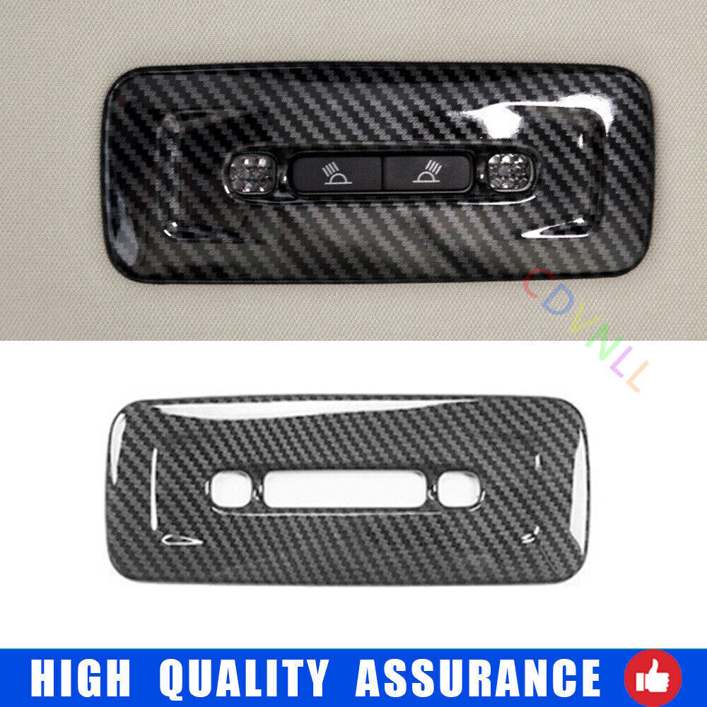 2019-2022 Toyota Avalon Carbon Fiber Rear Reading Light Frame Cover Trim Upgrade