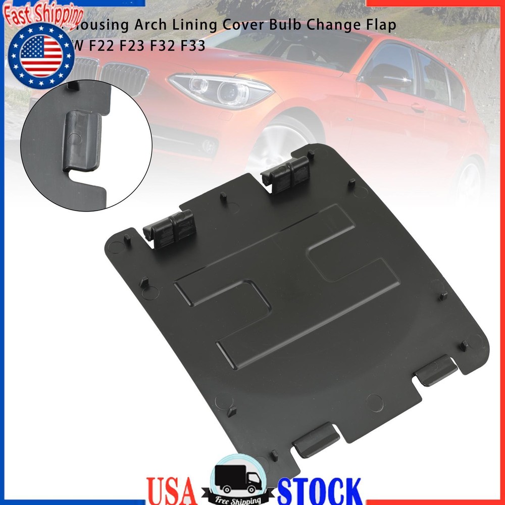 Wheel Housing Arch Lining Cover Bulb Change Flap For BMW F22 F23 F32 F33
