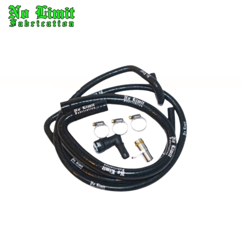 No Limit Fab High-Temp Silicone Coolant Line Kit For 11-25 Ford 6.7L PowerStroke