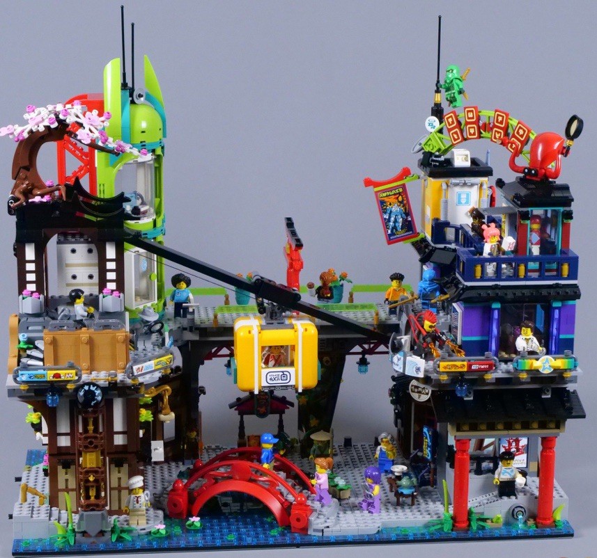 LEGO Ninjago: Ninjago City Markets (71799) W/ Instructions