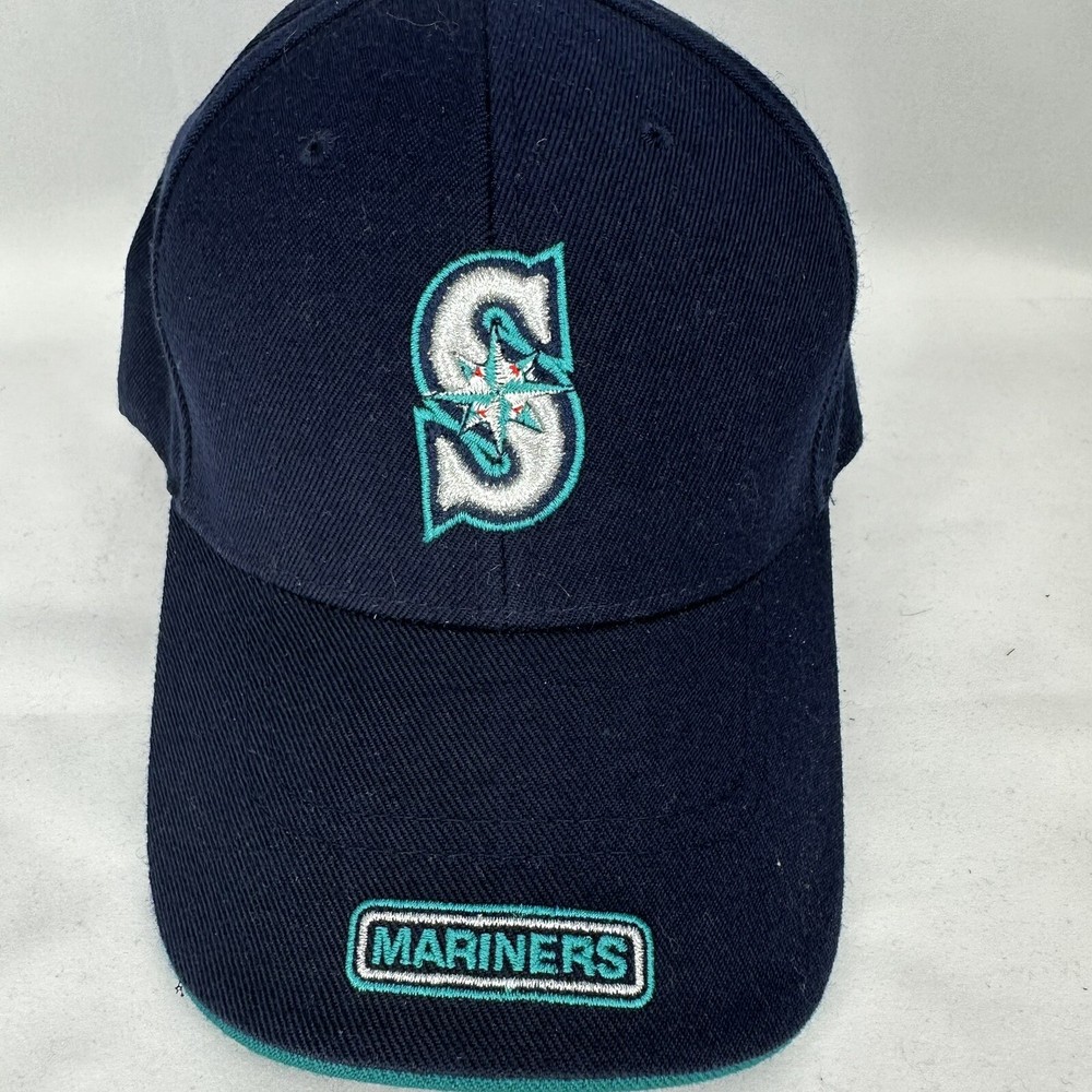 Navy Blue Seattle Mariners MVP MLB Licensed Logo Cap