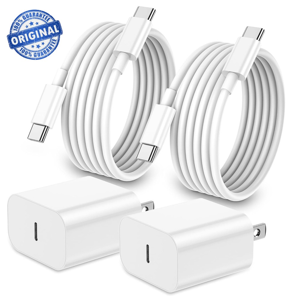 Fast USB-C Wall Charger for iPhone 16e 16 15 14 13 12 Pro Max
