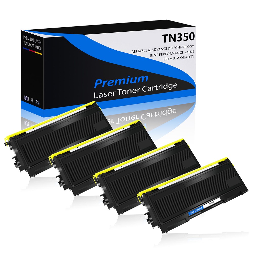 4PK TN350 Toner Cartridge for Brother TN-350 HL-2030 HL-2030R HL-2040 HL-2040N