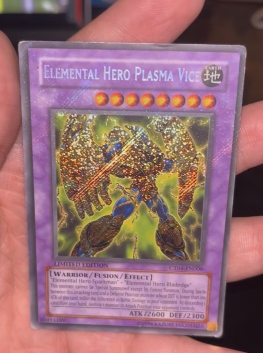 Elemental HERO Plasma Vice CT04-EN006 2007 Collectors Tin Limited Edition