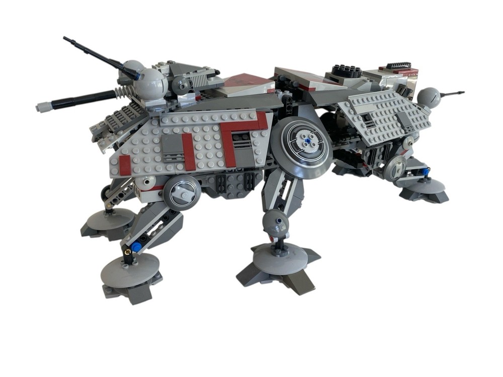 LEGO Star Wars:   AT-TE Walker 7675  (2008)  Rare Retired Incomplete W/ Manuals