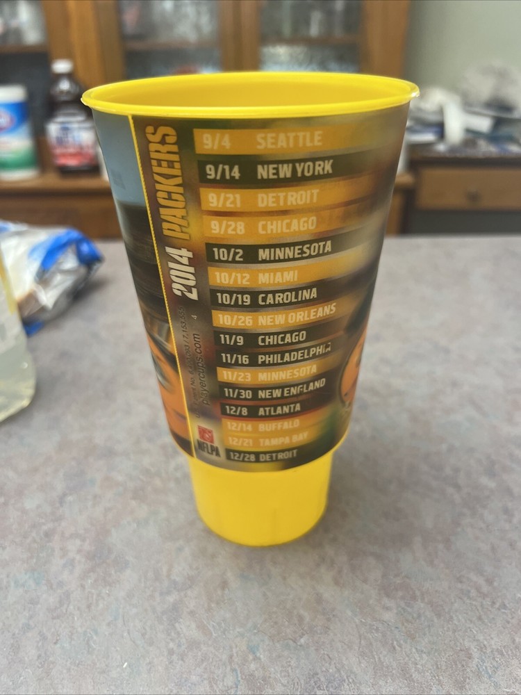 Green Bay Packers Team Lambeau Limited 2014 Players Cups 3D Motion Kwik Trip