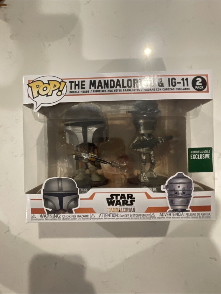 Funko Pop! Vinyl: Star Wars - The Mandalorian & IG-11 2 Pack - Barnes and Noble