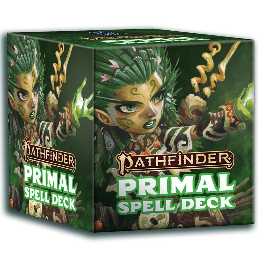Pathfinder 2nd Edition RPG Primal Spell Cards PZO2215 by Paizo - Enhance Your Gameplay with Essential Primal Spells