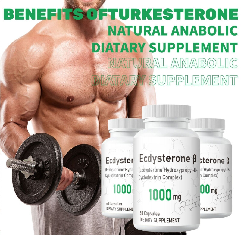 VHP Earth Elixir Ecdysterone Supplement 1000 mg (60Capsules) w/ Hydroxypropyl