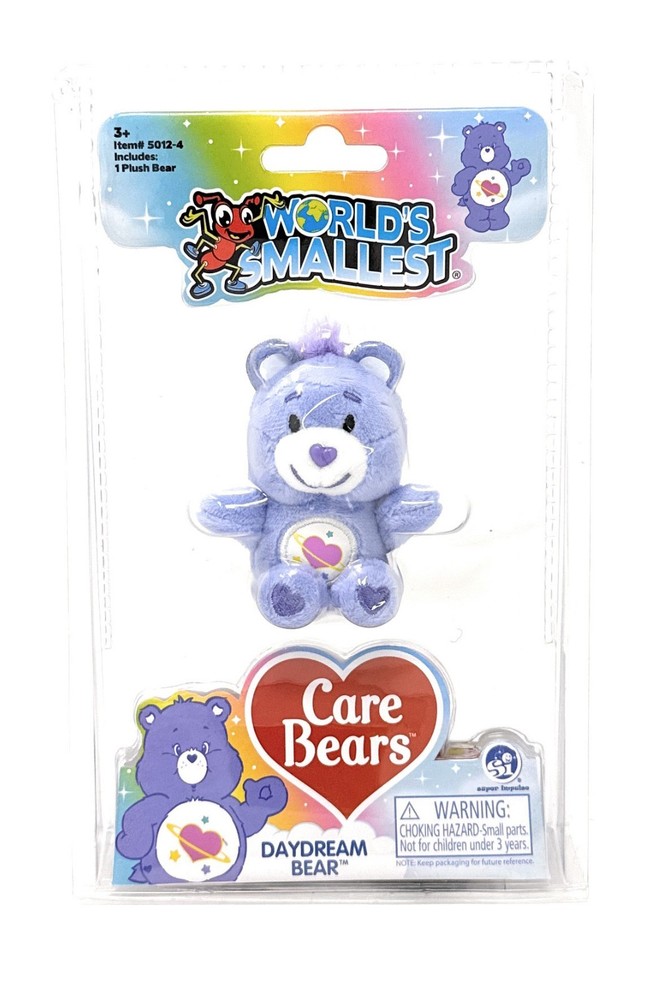 Worlds Smallest Care Bears Series 4 Daydream Bear Plush New