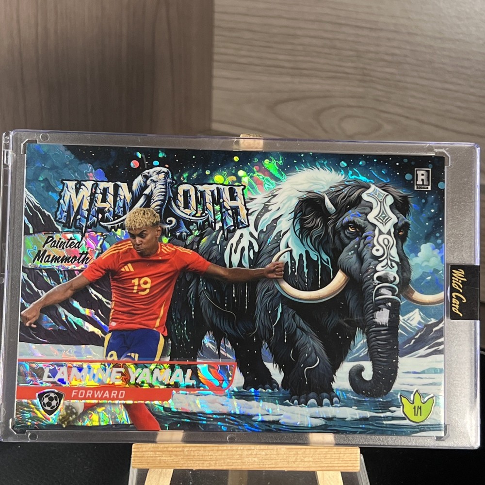 Lamine Yamal Wild Card Mammoth 1/1 Jumbo National Exclusive