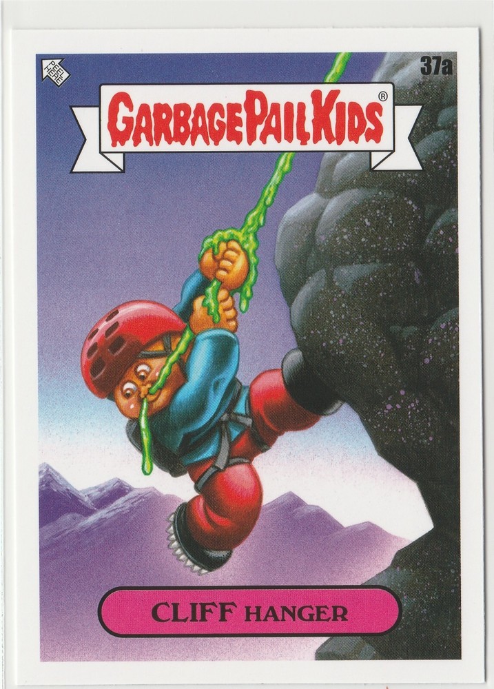 Cliff Hanger #37a Garbage Pail Kids GPK 2021 Vacation Series Card